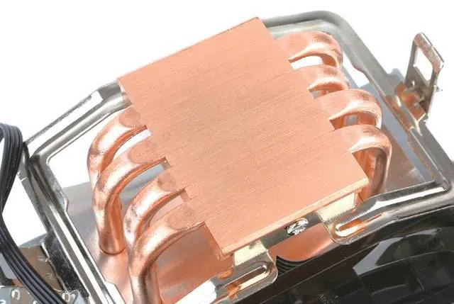 copper base and aluminum fin sink