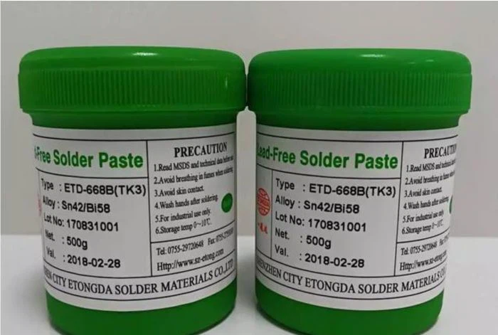 low temperature soldering paste