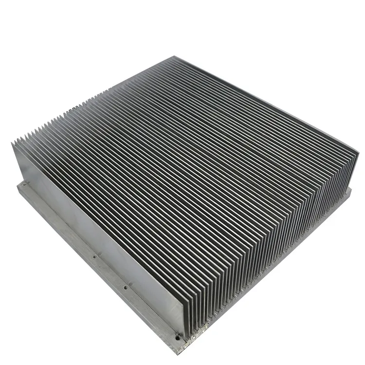 Crimped fin heatsink-4