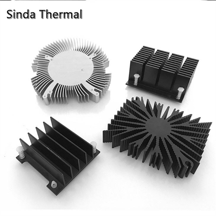 Heat Sink Aluminium Ekstrusi Kustom