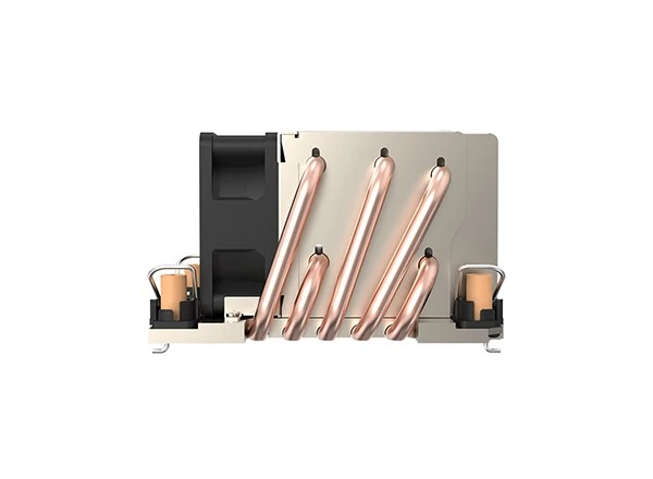 Aluminum Zipper Fin Heat Pipe Active CPU Heat Sink For LGA4189