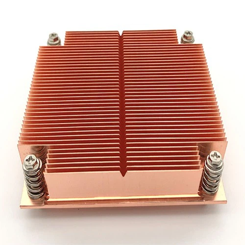 Copper Skived Fin GPU Radiator