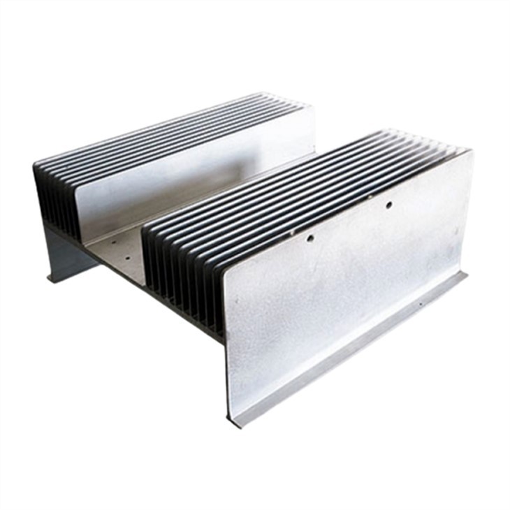 Pendingin Aluminium Ekstrusi Dengan Mesin CNC Untuk Inverter Fotovoltaik