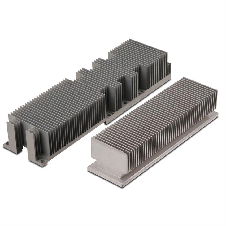 Large Aluminum Skived Fin Heatsink For LED
