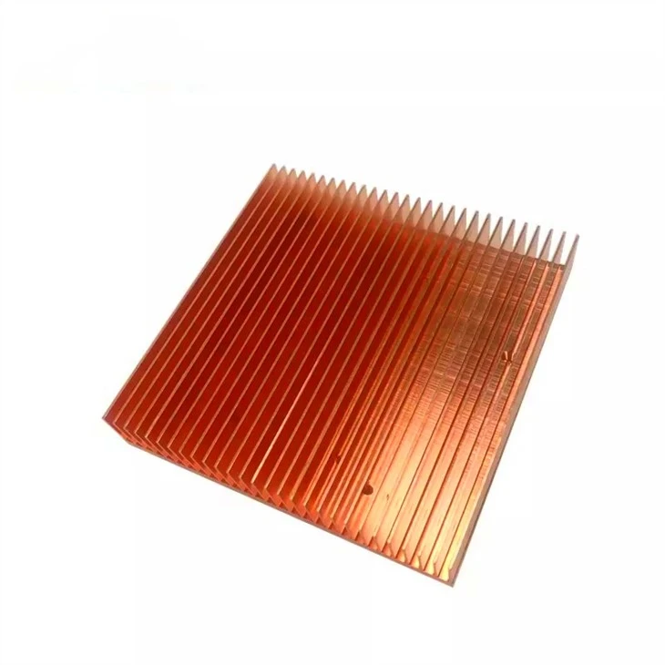 Micro Copper Skived Fin Heat Sink