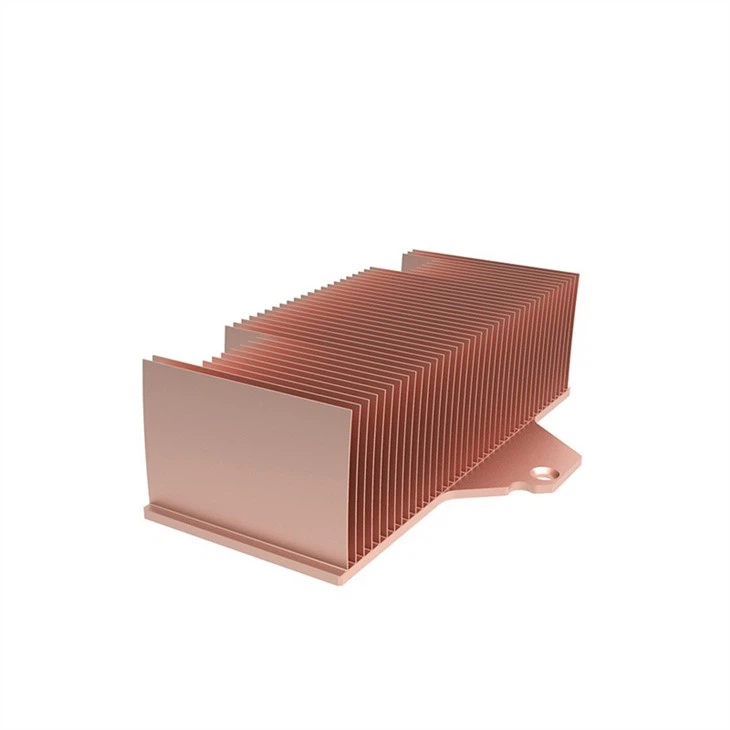 Small Copper Skived Fin Heat Sink