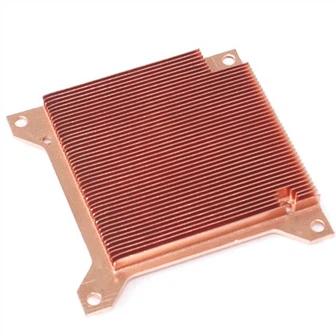 Pendingin Elektronik Sirip Tembaga Skived