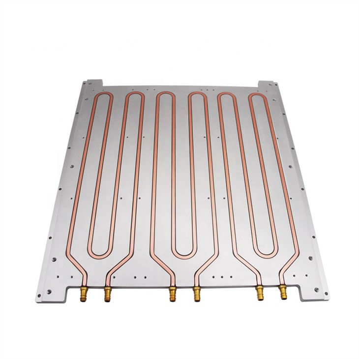 Heatsink Pendingin Cairan Pelat Aluminium Untuk Listrik