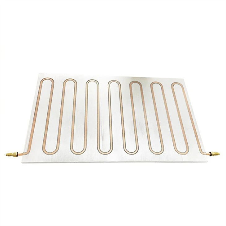 Aluminum Plate Liquid Cooling Radiator For Electrics