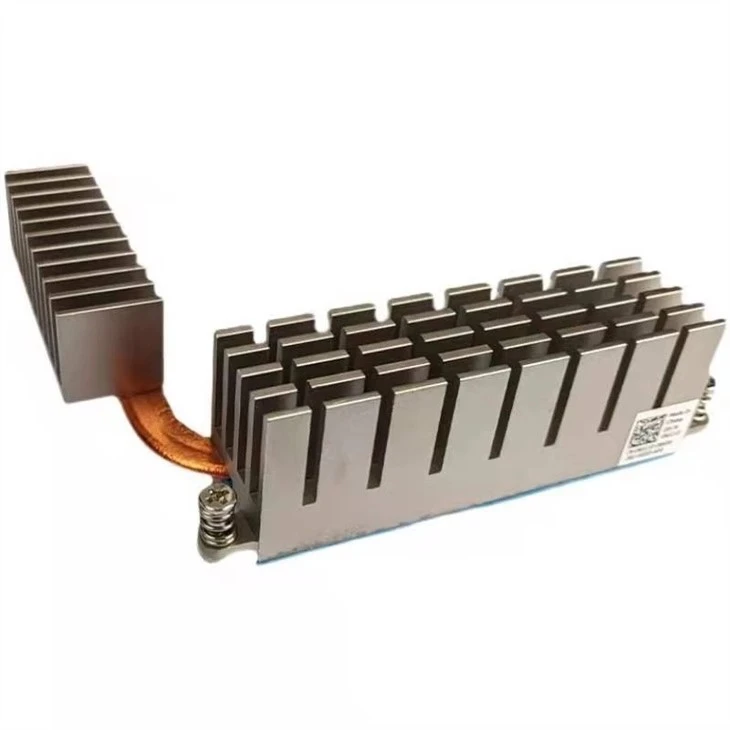 Aluminum Zipper Fin Heat Pipe SSD Heat Sink