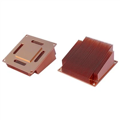Pendingin GPU Sirip Skiving Tembaga